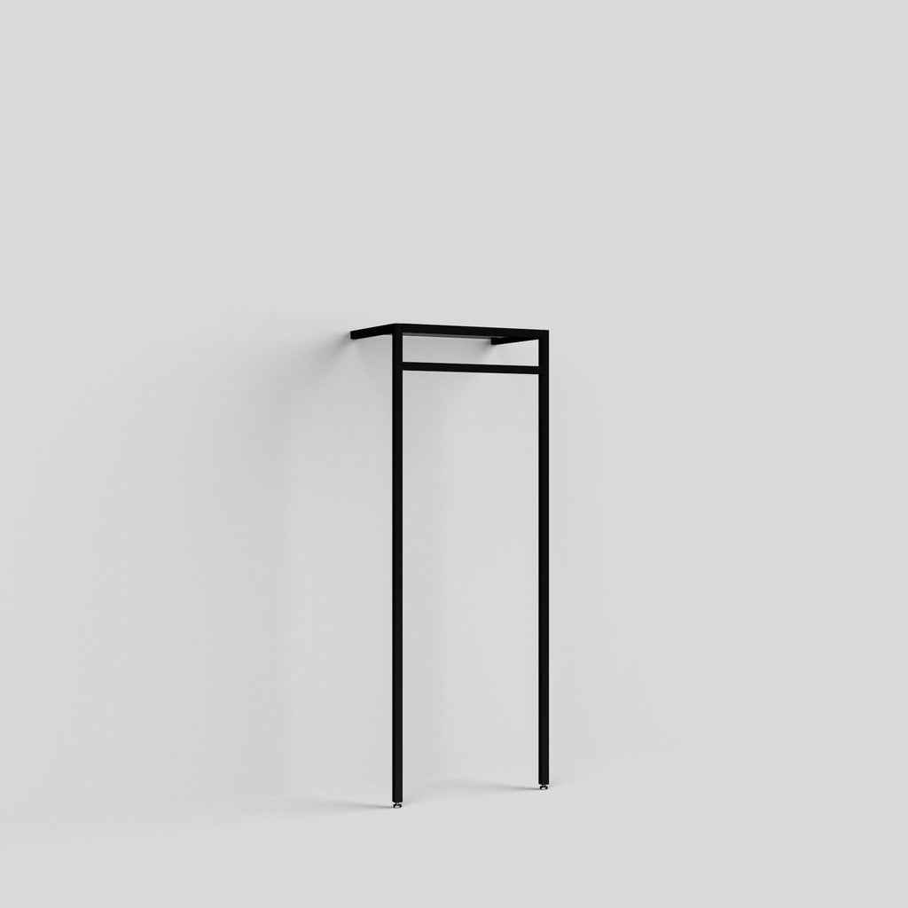Clothing Rail Ontario, W65, Black