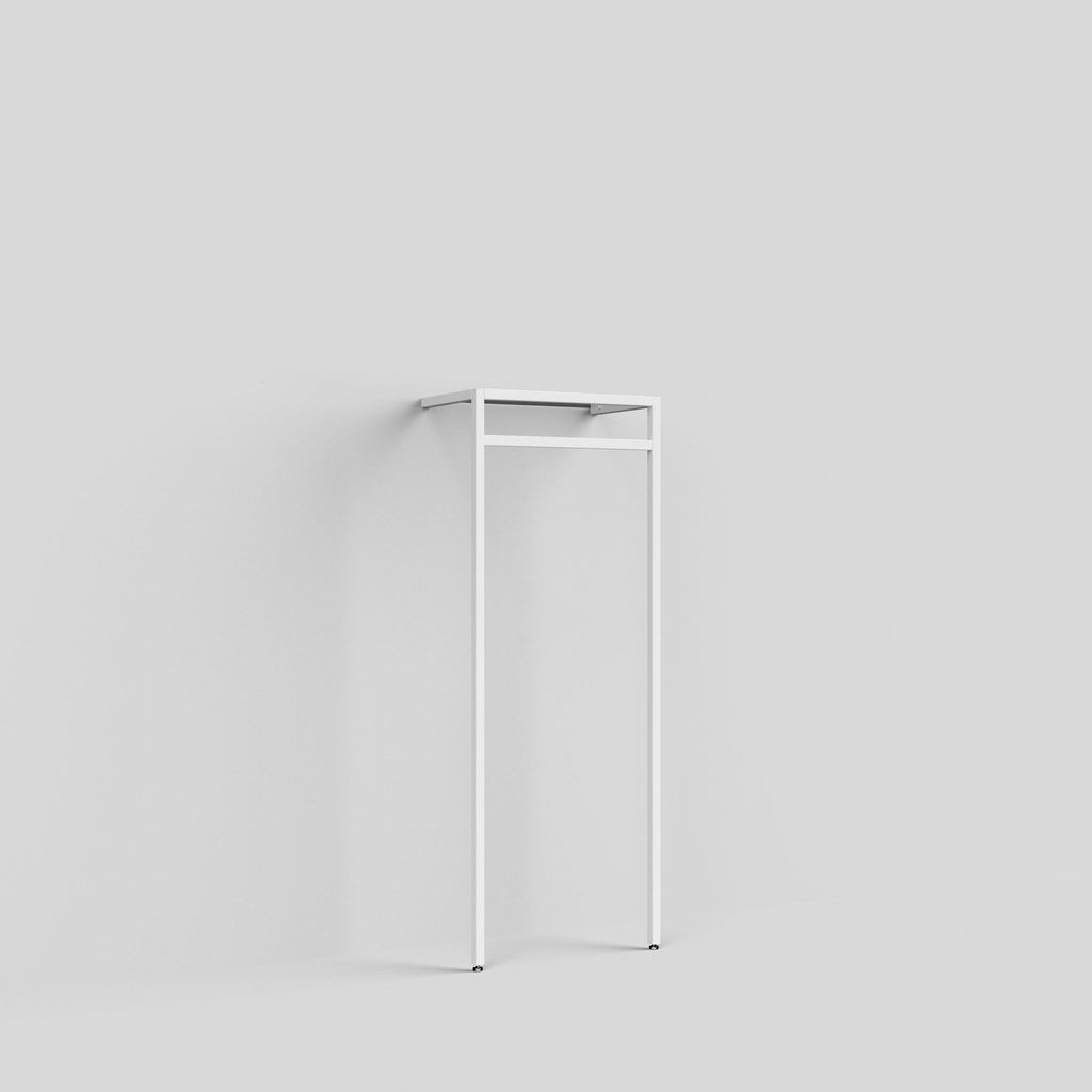 Clothing Rail Ontario, W65, White