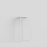 Clothing Rail Ontario, W65, White