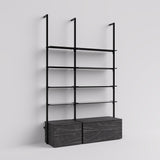 Salon Shelving System Cetus - Style 2