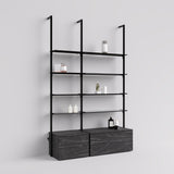 Salon Shelving System Cetus - Style 2