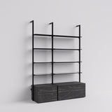 Salon Shelving System Cetus - Style 2