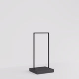 Clothing Rail Kansas, black/anthracite, W 65, 3 heights