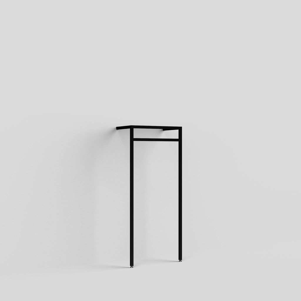 Clothing Rail Ontario, W65, Black