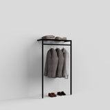 Clothing Rail Ontario, W103, Black