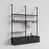 Salon Shelving System Cetus - Style 3