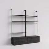 Salon Shelving System Cetus - Style 3