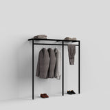Clothing Rail Ontario, W165, Black