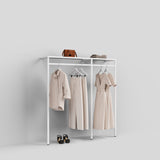 Clothing Rail Ontario, W165, White