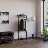 Clothing Rail Ontario, W65, Black