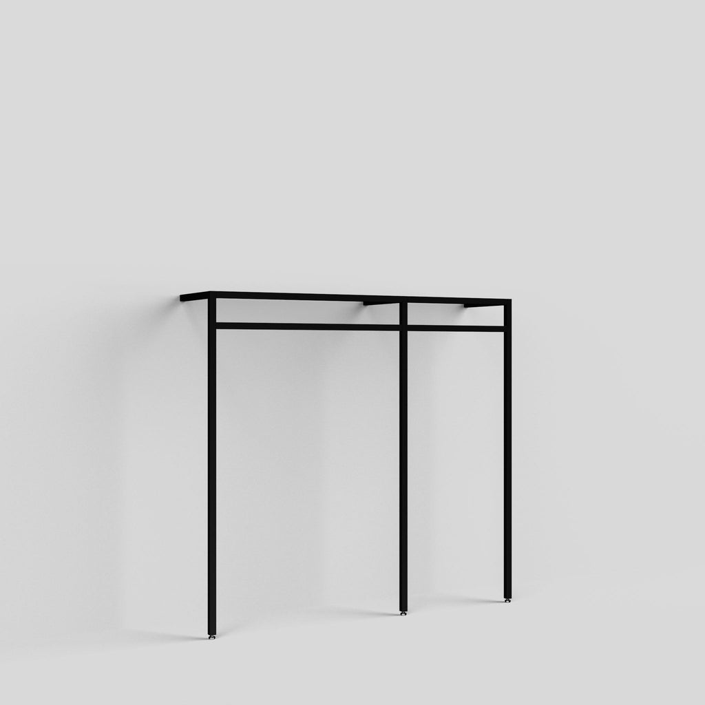 Clothing Rail Ontario, W165, Black