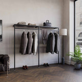 Clothing Rail Ontario, W203, Black