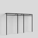 Clothing Rail Ontario, W265, Black