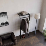 Clothing Rail Ontario, W65, Black