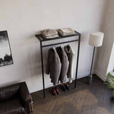Clothing Rail Ontario, W103, Black