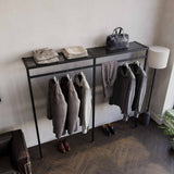 Clothing Rail Ontario, W203, Black