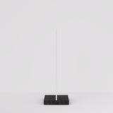 Clothing Rail Kansas, white/marble look, W 65, 3 heights