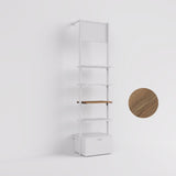 Shelf Board Ceres, 25 mm, incl. black brackets