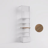 Shelf Board Ceres, 25 mm, incl. black brackets