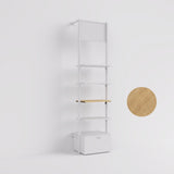 Shelf Board Ceres, 25 mm, incl. black brackets