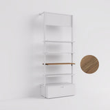 Shelf Board Ceres, 25 mm, incl. black brackets