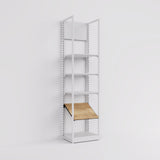 Shelf Board Addison, angled 30 degrees, incl. black brackets