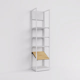 Shelf Board Addison, angled 30 degrees, incl. black brackets