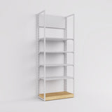 Pedestal Addison, wooden base for Shelving System