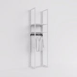 Back Bar Addison, for Shelving System, black