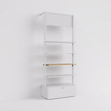 Shelf Board Ceres 19 mm, incl. black brackets