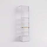Shelf Board Ceres 19 mm, incl. black brackets