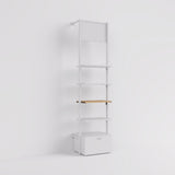 Shelf Board Ceres, 25 mm, incl. black brackets