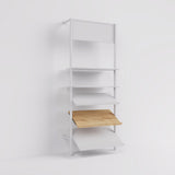Shelf Board Ceres, angled 30 degrees, incl. black brackets