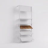 Shelf Board Ceres, angled 30 degrees, incl. black brackets
