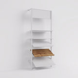 Shelf Board Ceres, angled 30 degrees, incl. black brackets