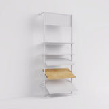 Shelf Board Ceres, angled 30 degrees, incl. black brackets