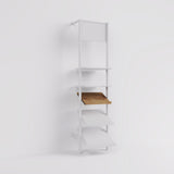 Shelf Board Ceres, angled 30 degrees, incl. black brackets
