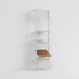 Shelf Board Ceres, angled 30 degrees, incl. black brackets