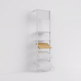 Shelf Board Ceres, angled 30 degrees, incl. black brackets