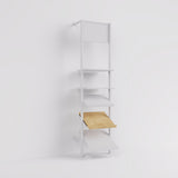 Shelf Board Ceres, angled 30 degrees, incl. black brackets