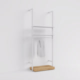 Pedestal Ceres, wooden base for Shelving System