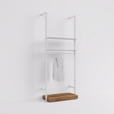 Pedestal Ceres, wooden base for Shelving System