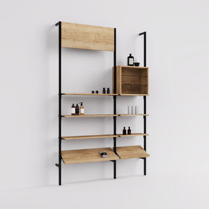 Shelving System Cetus - Classic - Style 2, black