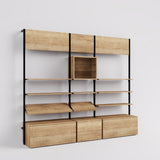 Shelving System Cetus - Classic - Style 3, black
