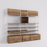 Shelving System Cetus - Classic - Style 3, white