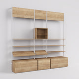 Shelving System Cetus - Classic - Style 3, white