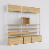 Shelving System Cetus - Classic - Style 3, white