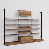 Shelving System Cetus - Classic - Style 4, black