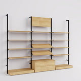 Shelving System Cetus - Classic - Style 4, black