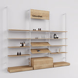 Shelving System Cetus - Classic - Style 4, white